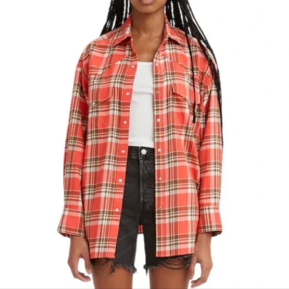 NWT LEVIS Buttondown Flannel Shirt